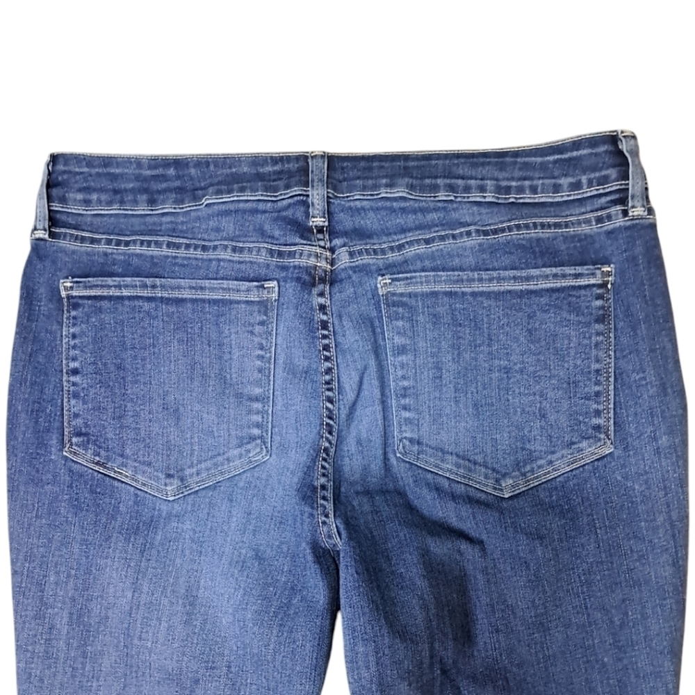 NYDJ Samantha Slim Jeans 12 Petite Quinn Wash Comfort Stretch Lift Tuck - Picture 13 of 15